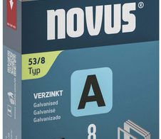 novus Tackerklammern 53/8 Feindraht superhart 8 mm