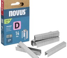 novus Tackerklammern 53F/14 Flachdraht 14 mm