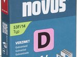 novus Tackerklammern 53F/14 Flachdraht 14 mm