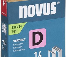 novus Tackerklammern 53F/14 Flachdraht 14 mm
