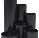 M&M Schreibtisch-Boy Stiftehalter 12,9 x 13,9 x 14,7 cm schwarz