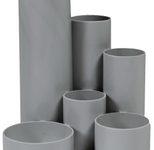 M&M Schreibtisch-Boy Stiftehalter 12,9 x 13,9 x 14,7 cm grigio (hellgrau)
