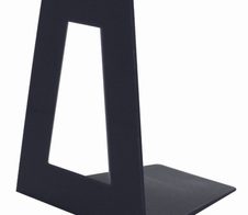 M&M Buchstützen 11,0 x 9,5 x 13,0 cm schwarz