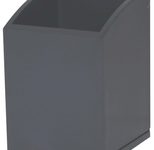 M&M Loft Stiftehalter 7,0 x 7,0 x 10,0 cm anthrazit