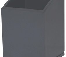 M&M Loft Stiftehalter 7,0 x 7,0 x 10,0 cm anthrazit