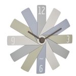 TFA® Wanduhr 60.3020 CLOCK IN THE BOX hellgrau