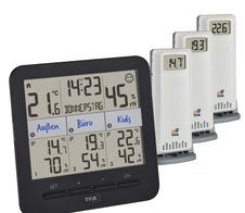 TFA® 30.3075 KLIMA@HOME 2 Hygrometer schwarz