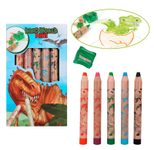 DEPESCHE Buntstifte Dino World Mini Dino Mehrfarbig