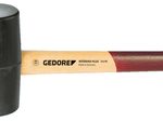 GEDORE Gummihammer 0,4 kg Ø 55 mm Kopf: Gummi schwarz/braun