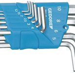 GEDORE 1505408  Winkelschraubendreher 10-teilig