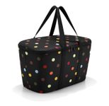 reisenthel® Kühltasche coolerbag 44,5 x 25,0 x 24,5 cm schwarz/bunt bedruckt 20,0 l