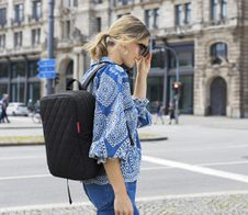 reisenthel® Rucksack classic backpack M schwarz 13,0 l bis 33,0 cm (13 Zoll)