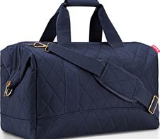 reisenthel® Reisetasche allrounder L rhombus 48,0 x 29,0 x 39,5 cm schwarz 30,0 l