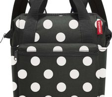 reisenthel® Rucksack allrounder R 31,0 x 17,0 x 39,0 cm schwarz/weiß 12,0 l