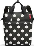 reisenthel® Rucksack allrounder R 31,0 x 17,0 x 39,0 cm schwarz/weiß 12,0 l