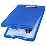 maped Klemmbrett the clip DIN A4 blau transluzent