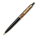 Pelikan Kugelschreiber Classic K200 braun-marmoriert, Schreibfarbe: schwarz