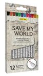 ONLINE® Buntstifte Save My World Mehrfarbig