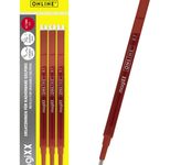 ONLINE® magiXX Gelschreiberminen 0.7 mm Rot
