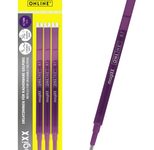 ONLINE® magiXX Gelschreiberminen 0.7 mm Lila