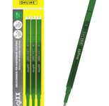 ONLINE® Gelschreiberminen magiXX, 0.7 mm grün