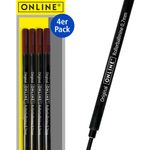 ONLINE® Rollerball-Minen Gelschreiberminen 0.7 mm Blau
