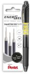 Pentel EnerGel Gelschreiberminen 0.35 mm Schwarz