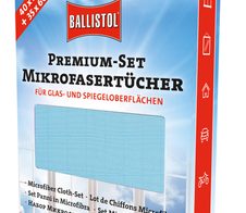 BALLISTOL Premium Mikrofasertücher Polyester 60 °C waschbar