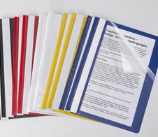 Schnellhefter A5 Polypropylen (PP) 2x schwarz, weiß, gelb, rot, blau