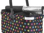 Genius Einkaufskorb Falko Duo schwarz/bunt, 25,0 l