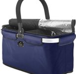 Genius Einkaufskorb Falko Duo dunkelblau, 25,0 l