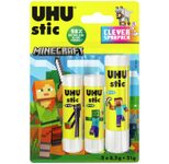 UHU Minecraft Klebestifte 2x 8,2 + 1x 21,0 g