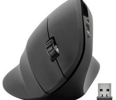 Speedlink PIAVO Ergonomic Vertical Wireless Maus, schwarz