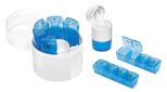 FIRST AID ONLY mit Zerteiler Tablettenbox blau, weiß
