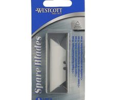 WESTCOTT Cuttermesser-Klingen 19 mm silber