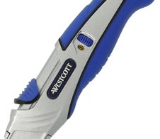 WESTCOTT Cuttermesser 18 mm blau, schwarz