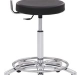 Mayer Arbeitshocker 1253 30572 schwarz Kunstleder, 1 St.