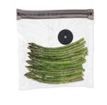 caso® Vacu Zip Bags Vakuumierbeutel für Lebensmittel 1292 transparent