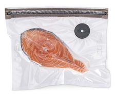 caso® Vacu Zip Bags Vakuumierbeutel für Lebensmittel 1293 transparent