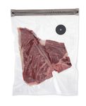 caso® Vacu Zip Bags Vakuumierbeutel für Lebensmittel 1294 transparent
