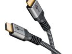 goobay HDMI 2.0 Kabel 5,0 m grau, schwarz, 1 St.