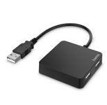 hama 4-fach USB-Hub USB 2.0