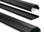 Hama eckig Alu Kabelkanal 110 cm schwarz