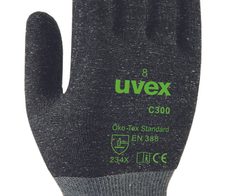 uvex Handschuhe 7 anthrazit, grün