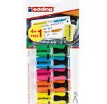 edding Textmarker 7 Mini, farbsortiert Neon