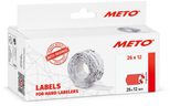 METO Preisetiketten 26,0 x 12,0 mm