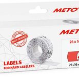 METO Preisetiketten 26,0 x 16,0 mm