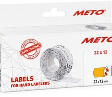METO Preisetiketten 22,0 x 12,0 mm