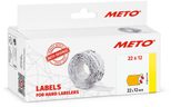METO Preisetiketten 22,0 x 12,0 mm