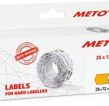 METO Preisetiketten 26,0 x 12,0 mm